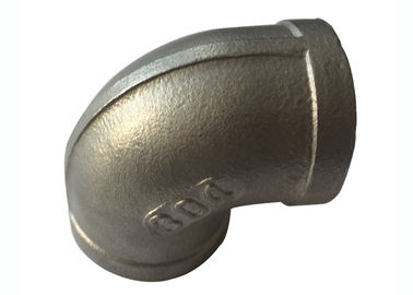 China 1/4&quot; to 4&quot; BSP SS304 Stainless Steel 90 degree threaded elbow fitting supplier