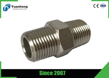 China CF8M Stainless steel 150LB BSP Male Threaded Nipple Fittings supplier