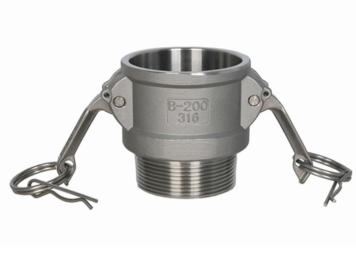 Quick Connector Camlock Type B Stainless Steel Low Pressure 1" to 6