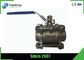Butt Weld End 1000PSI 3PC Ball Valve Stainless Steel 316 Material supplier