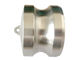 304 Stainless steel camlock coupling dust cap with DIN2999 ISO228 bsp bspt Thread supplier