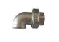 Astm Standard Stainless Steel Pipe Fitting Bpt Or Npt Threaded 2 Mpa Pressure Elbow Union supplier