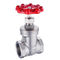 1/2 to 12 inch 316 Stainless Steel Gate Valve Silvery White Color supplier