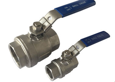 China ISO Stainless Steel Ball Valve With Female Thread End  1000 Wog supplier