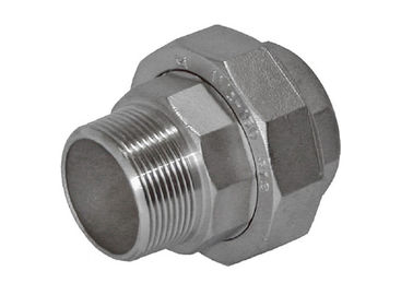 China M/F And F/F Threaded Pipe Fittings Stainless Steel Street Unions SS304  BSP  Thread supplier