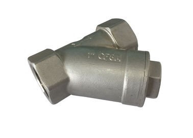 China 1 - 1/2&quot; 304 Stainless Steel  Y Check Valve Jis, Astm, Ansi Standard 800 WOG supplier