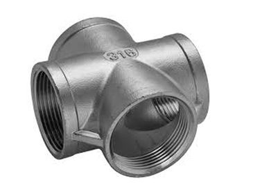 China Cross Joint  Stainless Steel Pipe Fitting , 4-Way Cross Pipe Fitting supplier