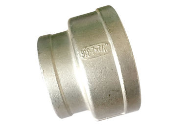 China bsp, bpt, npt, din2999 threaded low pressure 1/2*3/8 sized 316 stainless steel banded socket supplier