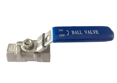 China 1/4'' 316 SS Ball Valve bsp threaded  with locking device , High Pressure Ball Valve supplier