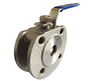 China 1 PC Wafer Flanged Ball Valve CF8M Casting API 598 Standarded supplier