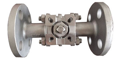 China Stainless Steel DN20 Full Bore Flanged Ball Valve PN16  40 ANSI 150LB supplier