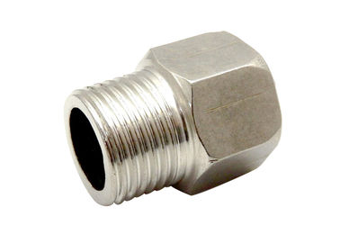 China 1&quot; inch 316 Stainless Steel Pipe Fitting MF threaded 2 mpa hexagon joint supplier