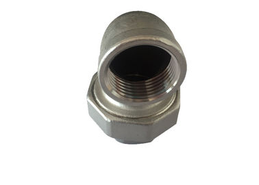 China Astm Standard Stainless Steel Pipe Fitting Bpt Or Npt Threaded 2 Mpa Pressure Elbow Union supplier