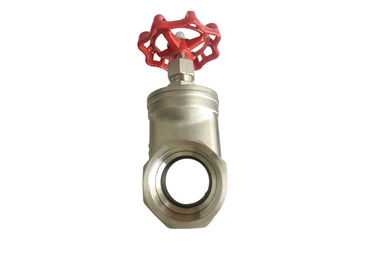 China 2 Inch Full Bore Gate Valve 316 Steel Astm Npt Threaded Connection Type supplier