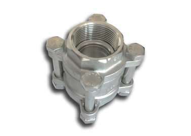 China 1-1/4” stainless steel 3 pc check valve 304 material bsp, bspt, npt threaded supplier