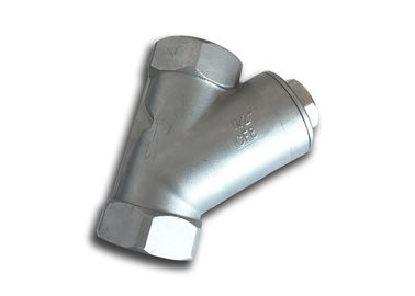 China Bsp / Bspt / Npt Threaded Y Strainer 1- 1/2&quot; Inch Stainless Steel 304 Materials supplier