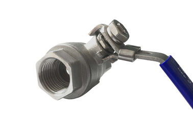 China BSPP, BSPT, NPT threaded 304 stainless steel 1/2&quot; inch 1000 PSI 2 pc ball valve supplier