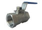 1PC Reduced Bore Stainless Steel Ball Valve 1/4&quot; to 2&quot; CF8 NPT Thread supplier