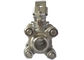 Cf8M Ball Valve , 3 PC Socket Weld Ball Valve With Water Resistance supplier