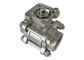Npt / Bsp / Bspt  Stainless Steel Ball Valve 3/4&quot; inch with actuator mounting pad supplier