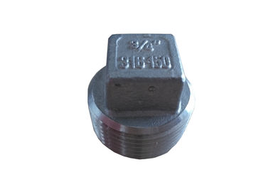 Stainless Steel CF8M And CF8 1000 Wog Square Plug BSP JIS Thread supplier