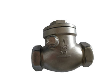 1/2" - 4"  Casting Stainless Steel Check Valve NPT Threaded PN40 supplier