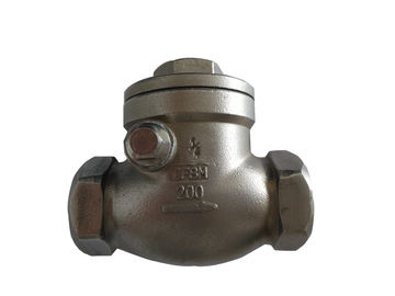 1/2" - 4"  Casting Stainless Steel Check Valve NPT Threaded PN40 supplier