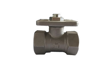 DN100 Actuator Ball Valve Stainless Steel CF8M 6.3 MPa Working Pressure supplier