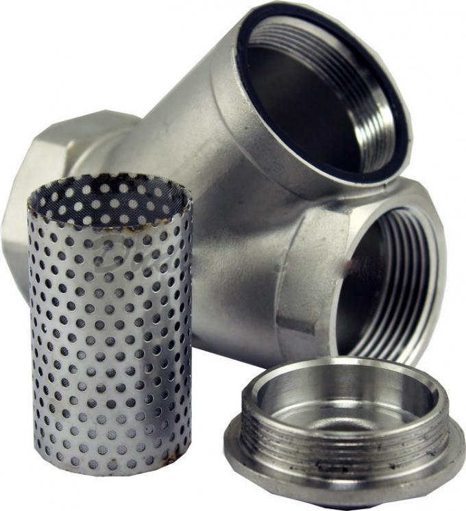 1/4" to 2" Stainless Steel Y Strainer Single Flow Direction